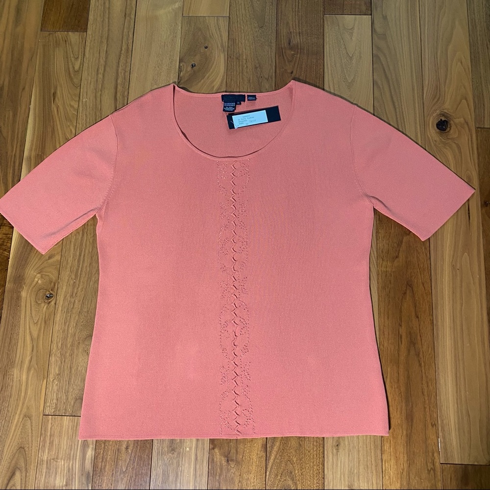 Radzoli Short Sleeve Top Apricot color Y2K Size 2X